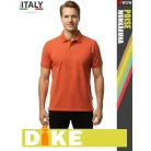 Dike POISE TOMATO technikai galléros póló - munkaruha