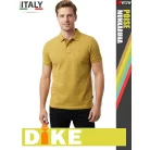 Dike POISE OCHER technikai galléros póló - munkaruha