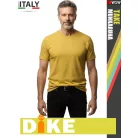 Dike TAKE OCHER technikai környakas póló - munkaruha