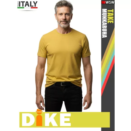 Dike TAKE OCHER technikai környakas póló - munkaruha