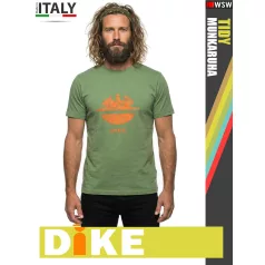 Dike TIDY MOSS technikai környakas póló - munkaruha