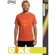 Dike TIDY TOMATO technikai környakas póló - munkaruha