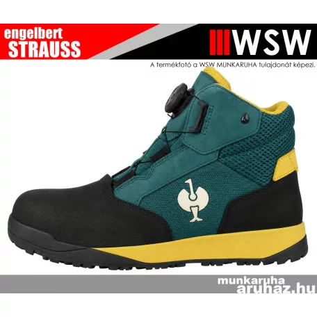 .Engelbert Strauss MURCIA EMERALDGREEN S7 önbefűzős munkavédelmi cipő - munkacipő