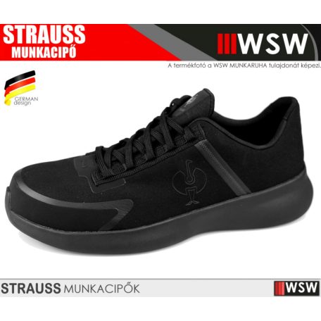 .Engelbert Strauss ROM BLACK O2 ESD technikai munkacipő - munkabakancs