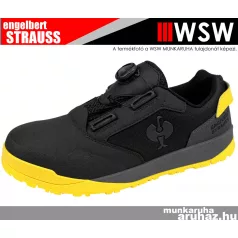   .Engelbert Strauss NAKURU BLACKYELLOW S1 technikai munkavédelmi cipő - munkacipő