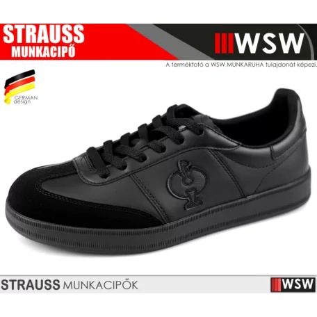 .Engelbert Strauss BROOKLYN BLACKWHITE S1 technikai munkavédelmi cipő - munkacipő
