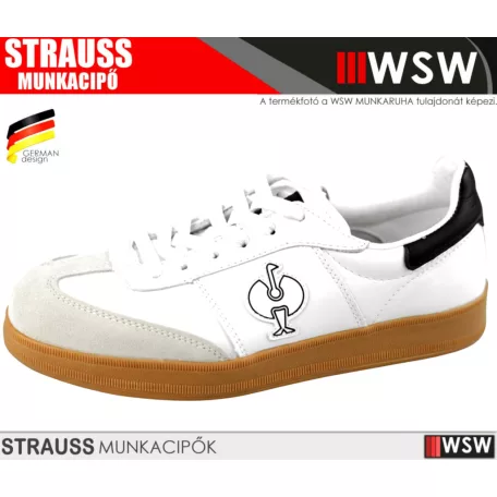 .Engelbert Strauss BROOKLYN WHITE S1 technikai munkavédelmi cipő - munkacipő