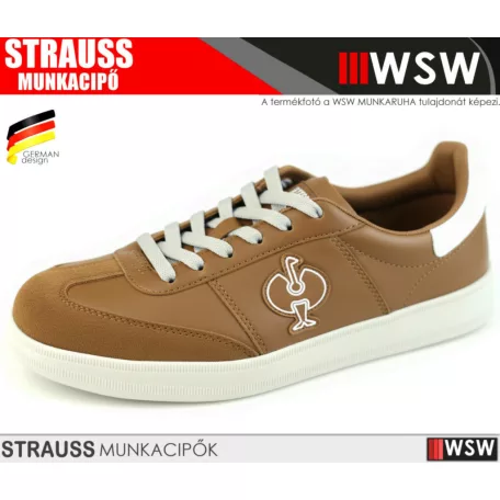 .Engelbert Strauss BROOKLYN ALMOND S1 technikai munkavédelmi cipő - munkacipő