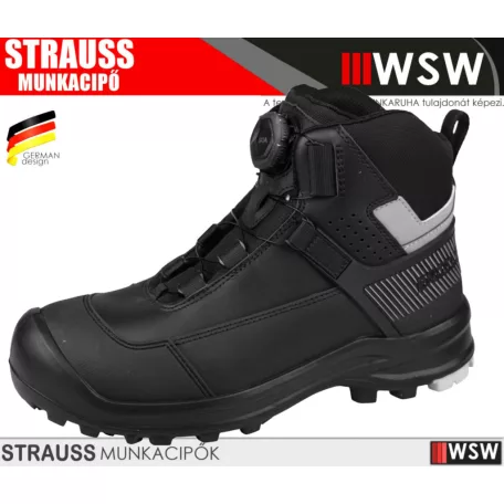 .Engelbert Strauss SAWATO BLACK S3 munkavédelmi bakancs KÓD-93306