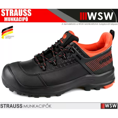 .Engelbert Strauss KATAVI BLACKRED S3 munkavédelmi cipő KÓD_93311