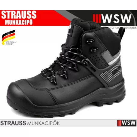 .Engelbert Strauss KATAVI BLACK S3 munkavédelmi bakancs KÓD-93312