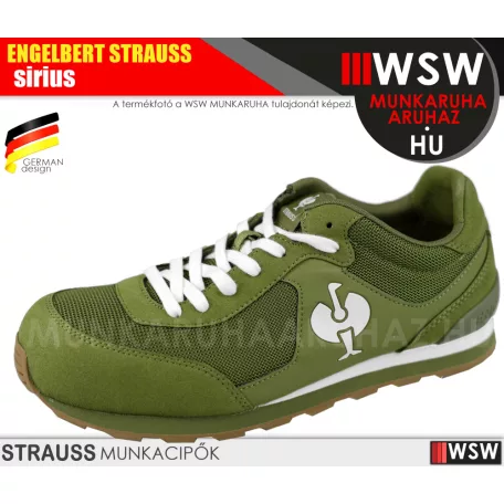 .Engelbert Strauss SIRIUS II GREEN S1 munkavédelmi cipő - munkacipő