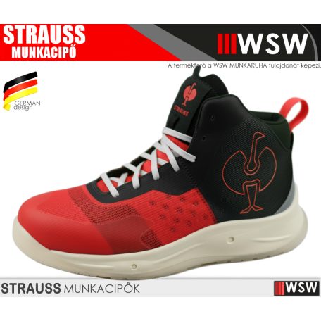 .Engelbert Strauss MARSEILLE RED S1P munkavédelmi bakancs - KÓD-93367