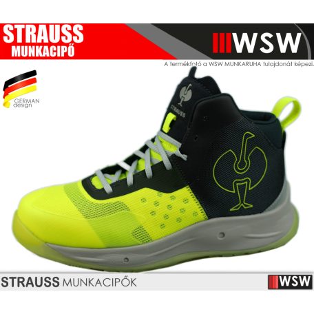 .Engelbert Strauss MARSEILLE BLACKHV S1P munkavédelmi bakancs - munkacipő