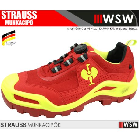 .Engelbert Strauss KASTRA REDHV S3 önbefűzős munkavédelmi cipő - munkacipő