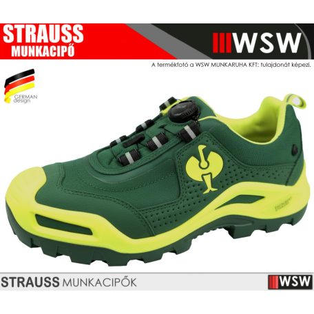 .Engelbert Strauss KASTRA GREENHV S3 önbefűzős munkavédelmi cipő - munkacipő