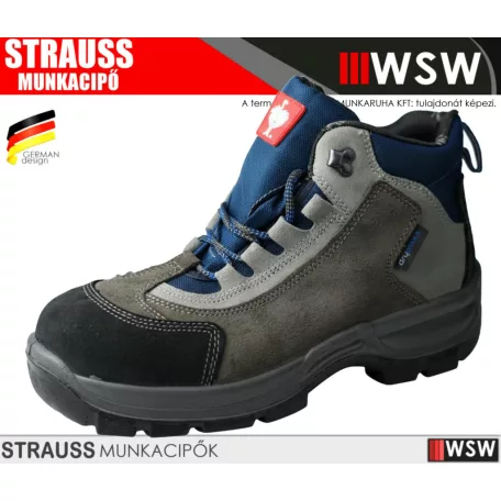 .Engelbert Strauss OBERSDORF GREY S3 munkavédelmi bakancs - munkacipő