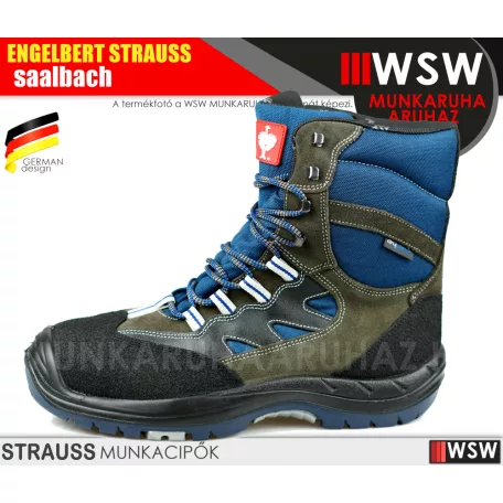 .Engelbert Strauss SAALBACH GREY S3 munkavédelmi bakancs - munkacipő