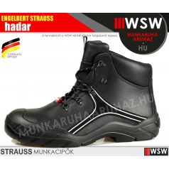   .Engelbert Strauss HADAR BLACK S3 munkavédelmi bakancs - munkacipő