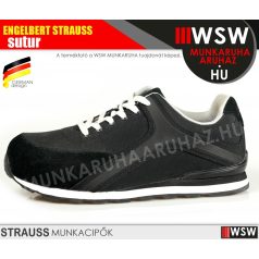   .Engelbert Strauss SUTUR BLACK S1P munkavédelmi cipő - munkacipő