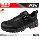 .Engelbert Strauss TRIEST BLACK S1 önbefűző munkavédelmi cipő - KÓD-93898
