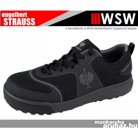 .Engelbert Strauss VASEGUS II BLACK S1 munkavédelmi cipő - munkacipő