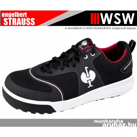 .Engelbert Strauss VASEGUS II BLACKWHITE S1 munkavédelmi cipő - munkacipő