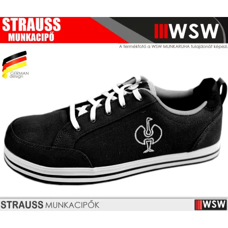 .Engelbert Strauss TOLOSA II BLACK S1 munkavédelmi cipő - munkacipő