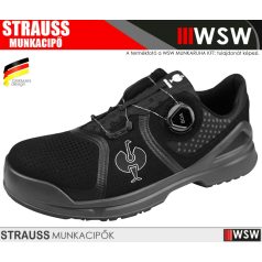   .Engelbert Strauss MAREB BLACK S1 önbefűzős technikai munkavédelmi cipő - munkacipő