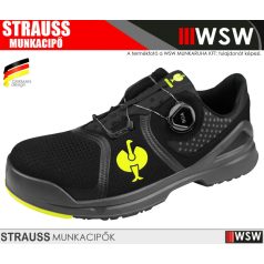   .Engelbert Strauss MAREB BLACKHV S1 önbefűzős technikai munkavédelmi cipő - munkacipő