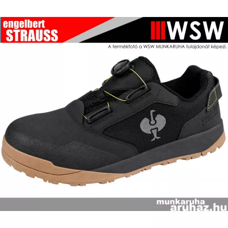 .Engelbert Strauss NAKURU BLACKACID S1 technikai munkavédelmi cipő - munkacipő