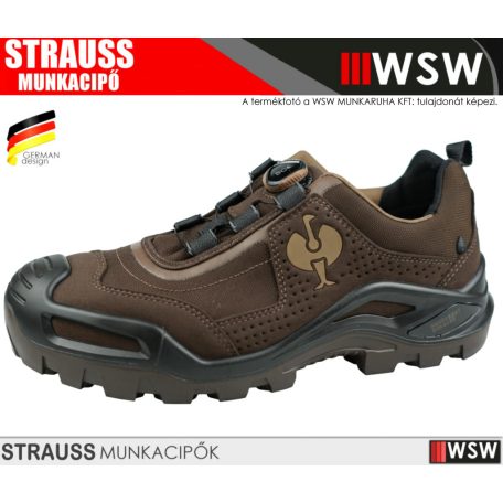 .Engelbert Strauss KASTRA CHESTNUT S3 önbefűzős munkavédelmi cipő - munkacipő