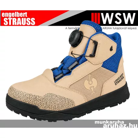.Engelbert Strauss NAKURU NEUTRALBEIGE S1 munkavédelmi bakancs - munkacipő