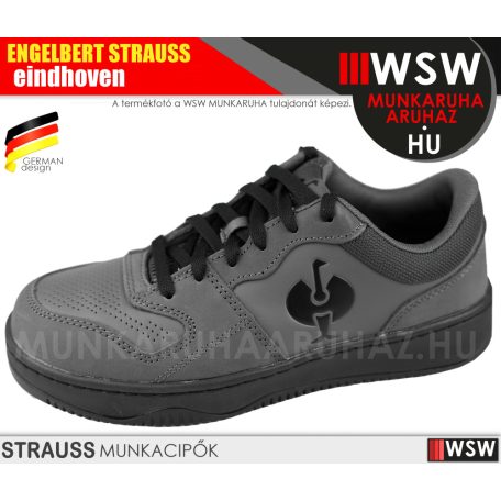 .Engelbert Strauss EINDHOVEN CARBONGREY S1 technikai munkavédelmi bakancs - munkacipő