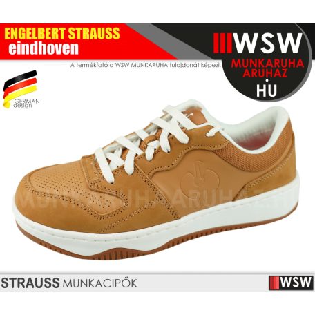 .Engelbert Strauss EINDHOVEN ALMONDBROWN S1 technikai munkavédelmi bakancs - munkacipő