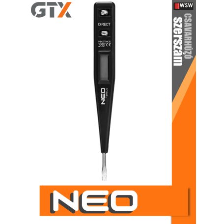 Neo Tools feszültségvizsgáló fézisceruza - szerszám