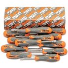 12 darabos dugókulcs-csavarhúzó készlet bimateriál nyéllel_942BX_S12