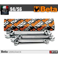 Beta szerszám - 6 részes nyitott hollander kulcs készlet 
