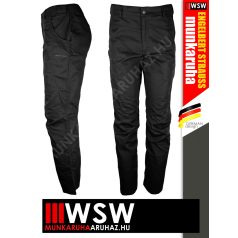   .Engelbert Strauss ACTIVE BLACK cargo deréknadrág - munkaruha