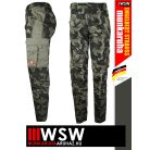 .Engelbert Strauss CAMOUFLAGE ZIP OFF technikai leziprázoható szárú sokzsebes deréknadrág - munkaruha