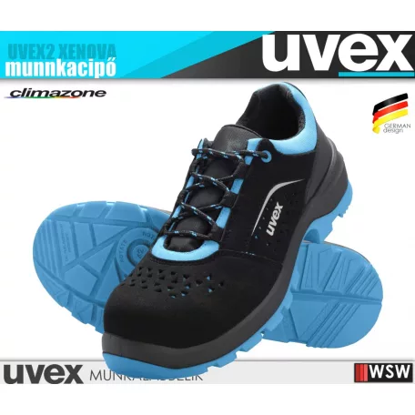 Uvex XENOVA BLUE S1 technikai munkacipő - munkabakancs
