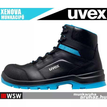 Uvex XENOVA BLUE S3L technikai munkacipő - munkabakancs