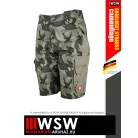 .Engelbert Strauss CAMOUFLAGE technikai sokzsebes rövidnadrág - munkaruha