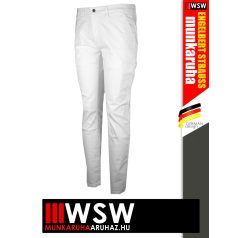   .Engelbert Strauss CLASSIC WHITE chino technikai munkanadrág - munkaruha