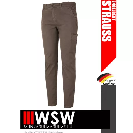 .Engelbert Strauss CLASSIC CHESTNUT chino technikai munkanadrág - munkaruha