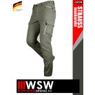 .Engelbert Strauss MOTION TEN GREEN nyári technikai erősített prémium deréknadrág - munkaruha