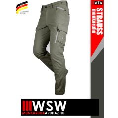   .Engelbert Strauss MOTION TEN GREEN nyári technikai erősített prémium deréknadrág - munkaruha