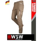 .Engelbert Strauss MOTION TEN CHESTNUT nyári technikai erősített prémium deréknadrág - munkaruha