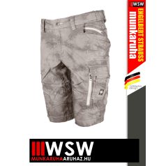   .Engelbert Strauss MOTION TEN OPALGREY camo technikai prémium rövidnadrág - munkaruha