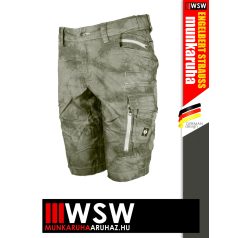   .Engelbert Strauss MOTION TEN GREEN camo technikai prémium rövidnadrág - munkaruha